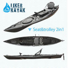 4,1 m Longueur PE Kayak Fishing Sots Design by Liker